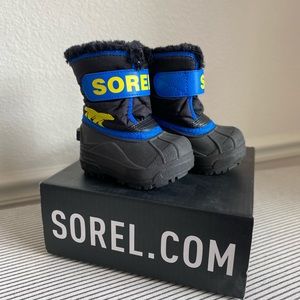 Sorel Snow Commander Toddler Boots Size 5